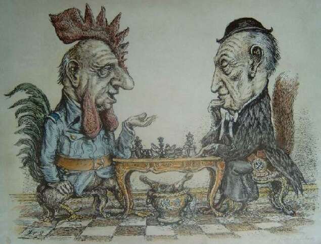 de Gaulle und Adenauer